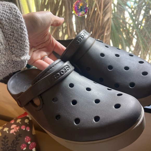 CROCS Other - Crocs Gray Clogs